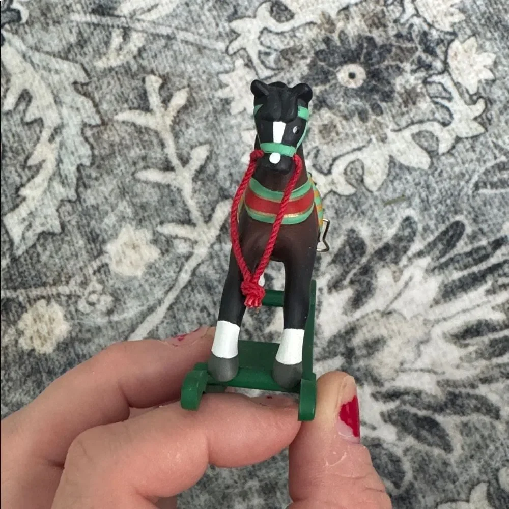 Hallmark 1994 Rocking Horse Ornament